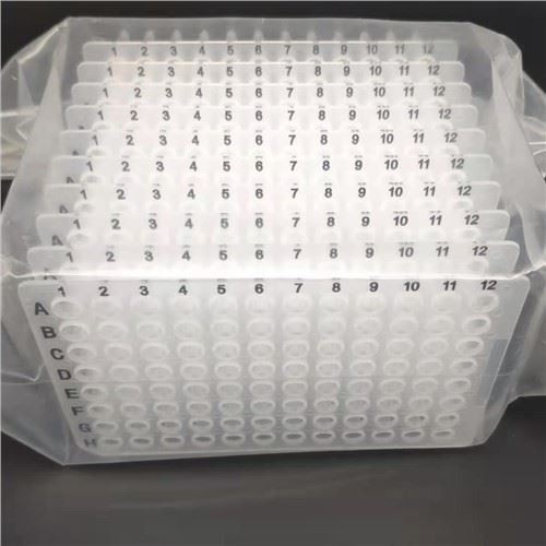 0,2 ml valget täisseelikutega Pcr plaati 96 süvendiga 0,2 ml Hiina tootjale