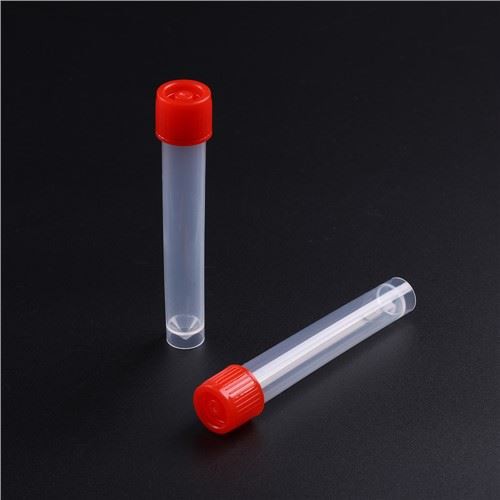 Ühekordselt kasutatav plastikust tühi transpordituub 10 ml 5 ml meditsiinilise proovivõtutoru