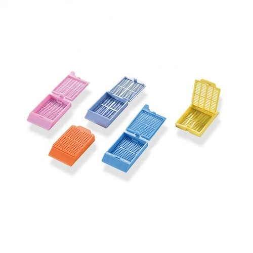 Histoloogia plastiline biopsia-peente ruudukujuliste aukude manustamiskassett